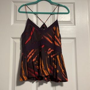 Free People | V-Neck Print Tank Top